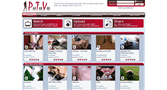 Desktop Screenshot of peeteevee.com